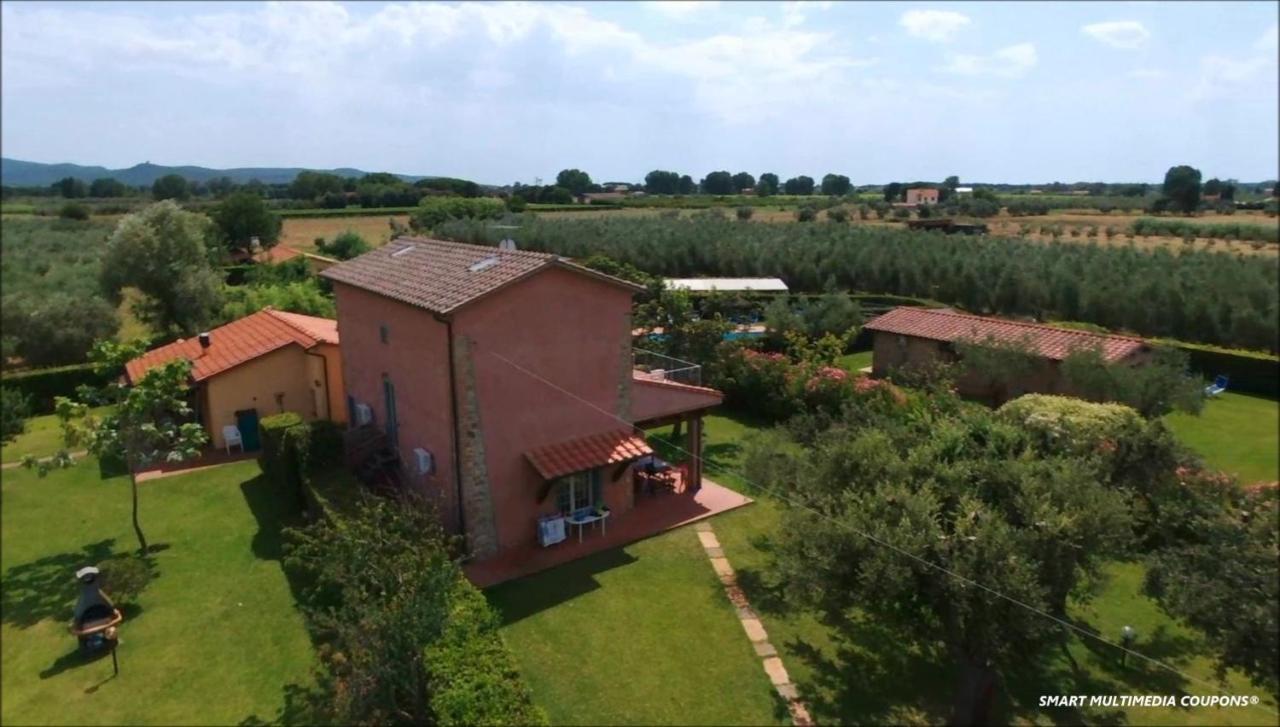 Podere Campi al Mare Villa Donoratico Esterno foto